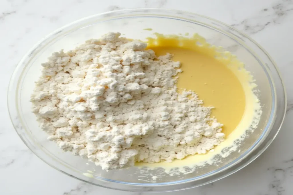 Preparing Your Kefir Sheet Cake Batter